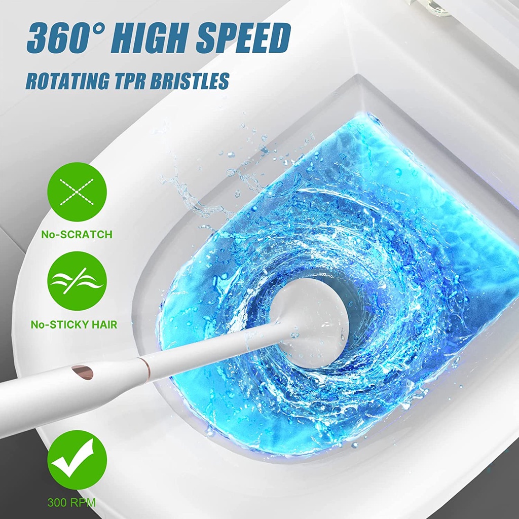 Xiaomi Youpin Bàn Chải Chà Toilet   Goodpa Bằng Silicon Với 2 Đầu Bàn Chải Tiện Dụng