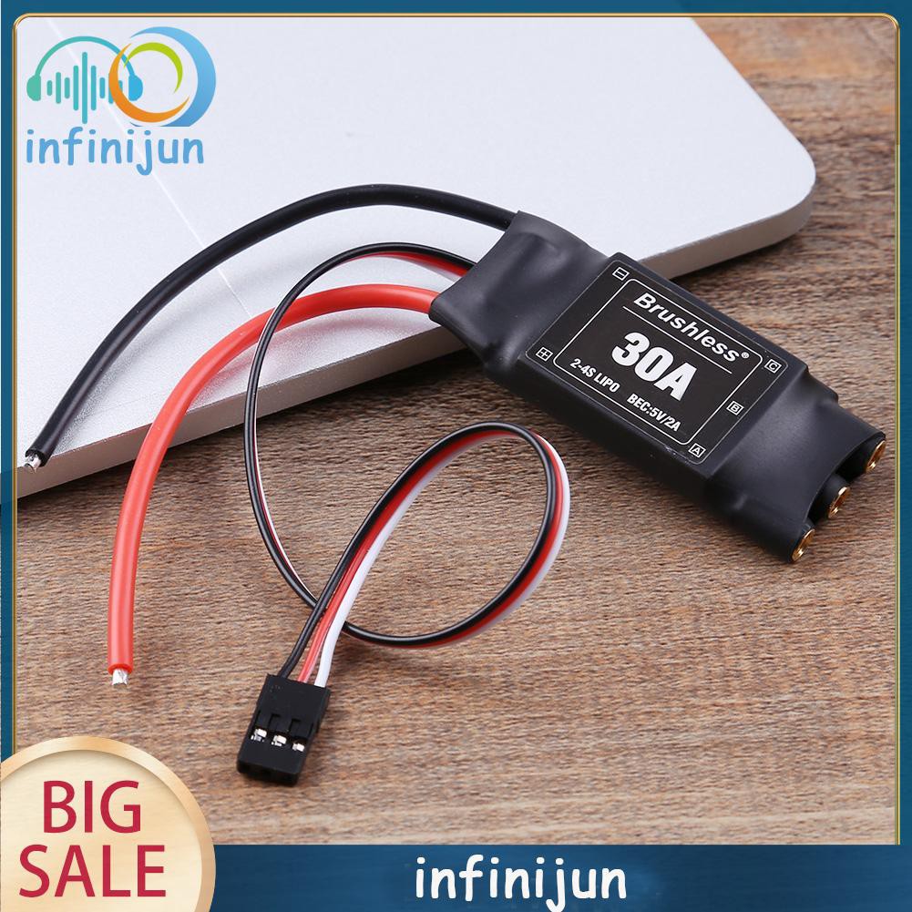 Động Cơ Không Chổi Than 30A Esc Cho Máy Bay Điều Khiển Từ Xa