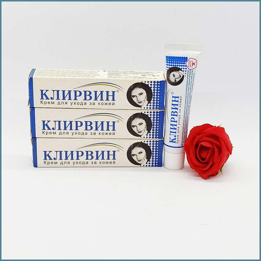 Kem Mờ Sẹo KLIRVIN Nga 25g | giảm sẹo lồi, lõm, sẹo thâm, do mụn | BigBuy360 - bigbuy360.vn