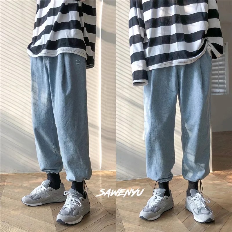 Quần jeans dài thiết kế thời trang cho nam size s-3xl | BigBuy360 - bigbuy360.vn