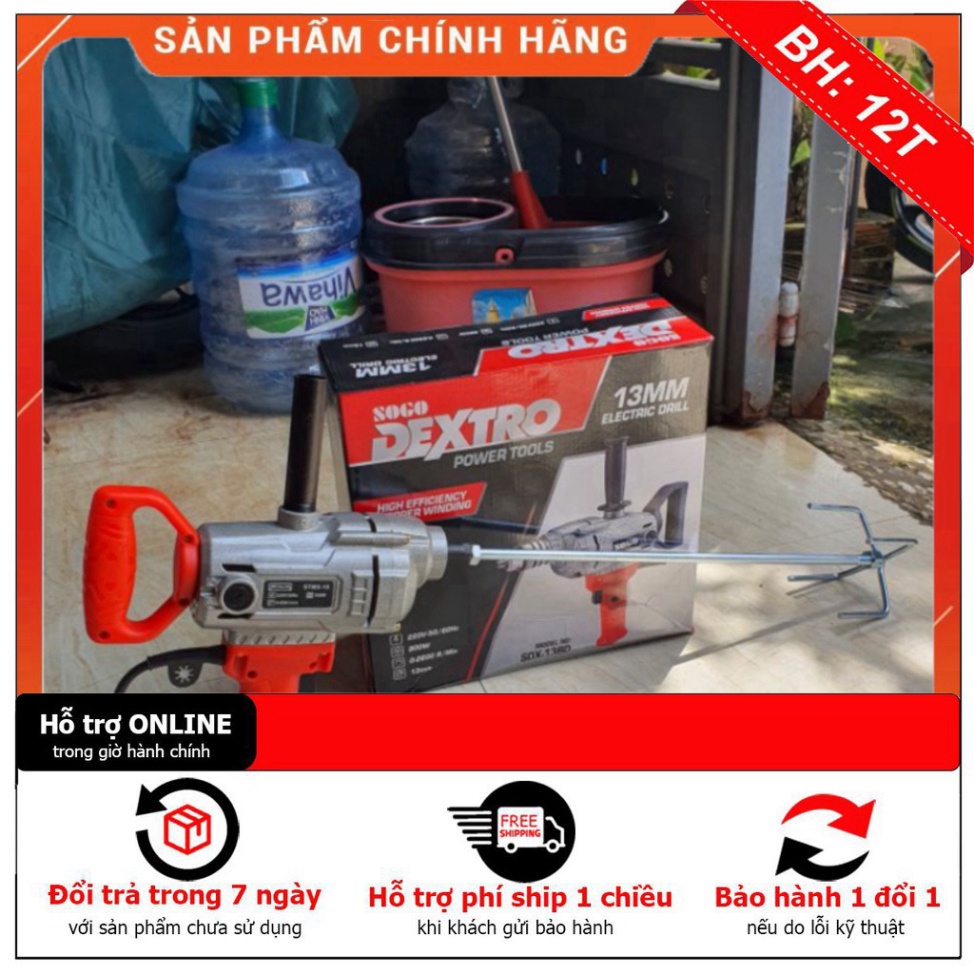 ...A Máy khuấy sơn Sogo Dextro 950W - Bảo hành 6 tháng 24/7 shop ÁNH VŨ