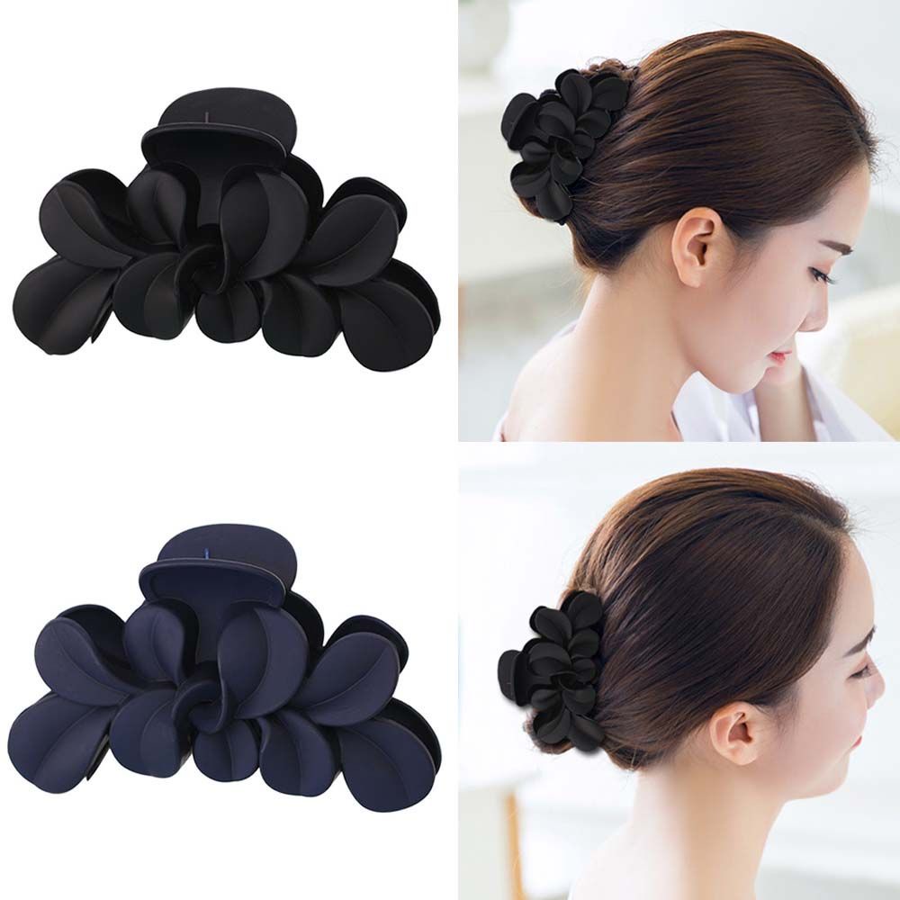 Kẹp tóc hình bông hoa nhiều màu sắc phong cách cổ điển thời trang cho nữ