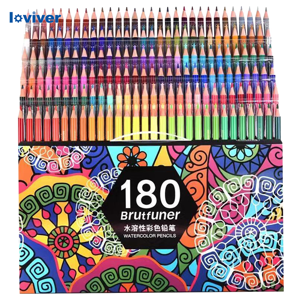 Bút Chì Màu Vẽ Tranh Dầu Với 48 Màu Tùy Chọn