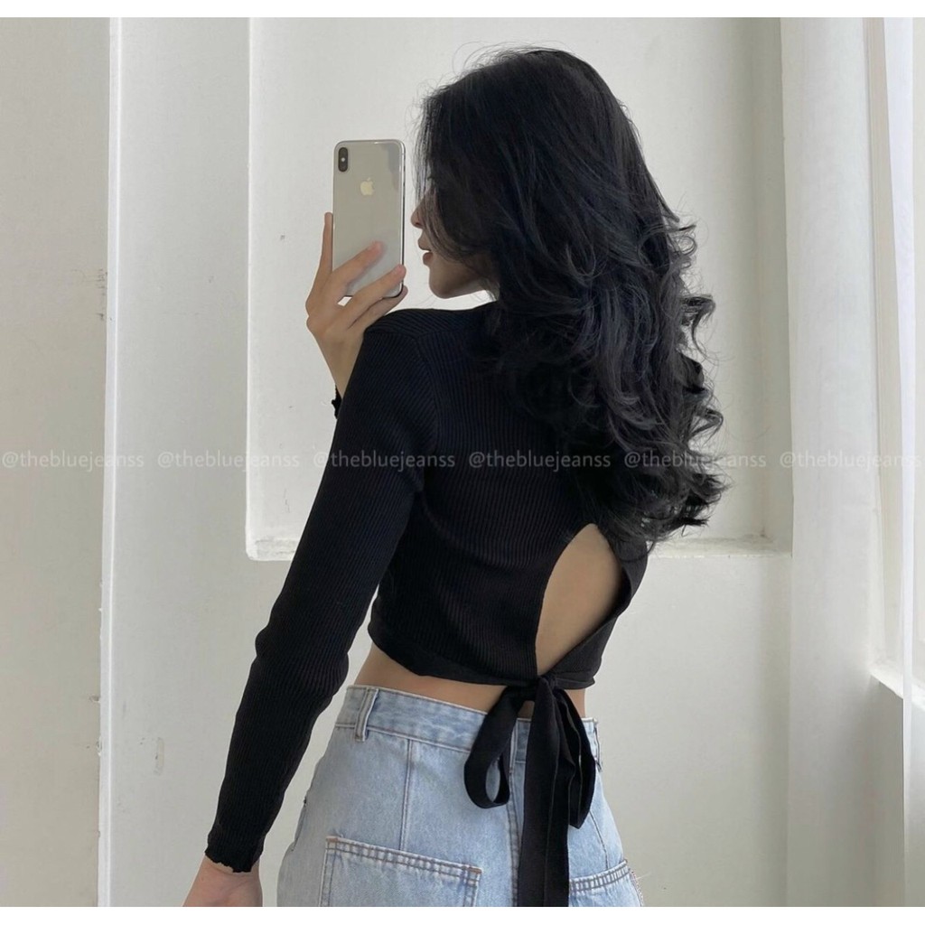 [Mã 11FASHIONSALE1 giảm 10K đơn 50K] Áo thun tay dài chất thun gân mịn đẹp | BigBuy360 - bigbuy360.vn
