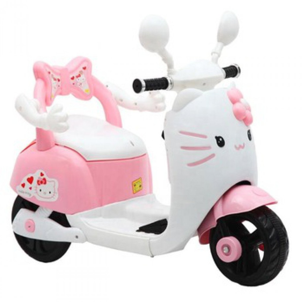 Xe máy điện trẻ em Hello Kitty A1100
