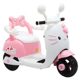 Xe máy điện trẻ em Hello Kitty A1100