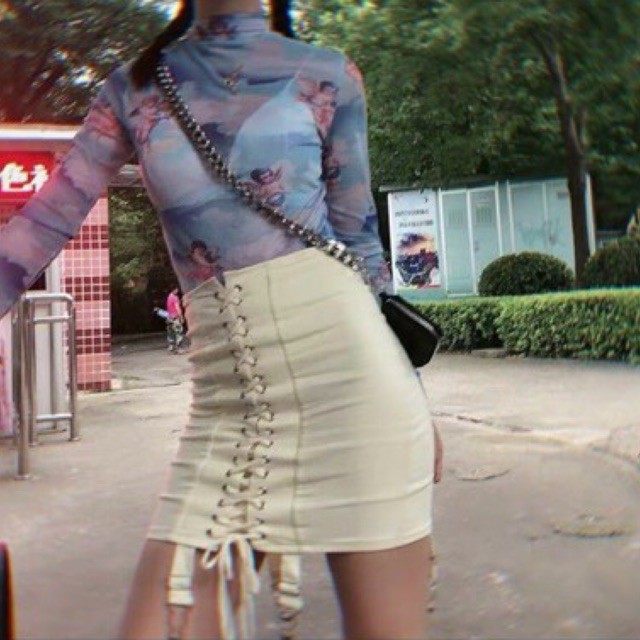 chân váy đan giống Lisa (2màu)💋 | BigBuy360 - bigbuy360.vn