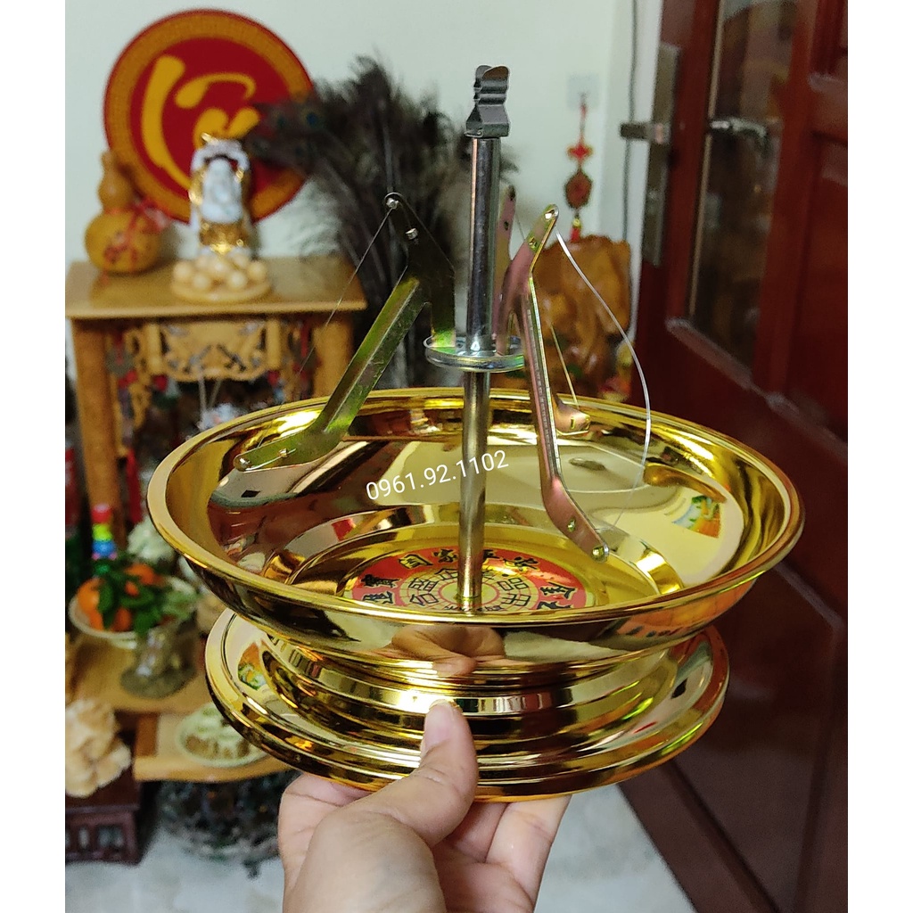 Đĩa cắm hương vòng khay thắp hương vòng