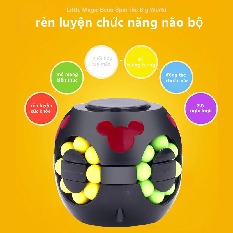 Đồ chơi Khối Rubik Sáng Tạo Phiên Bản Mới Đồ Chơi Rèn Luyện Trí Não Giúp Bé Thông Minh, Đồ chơi Rubik Magic Chất Lượng