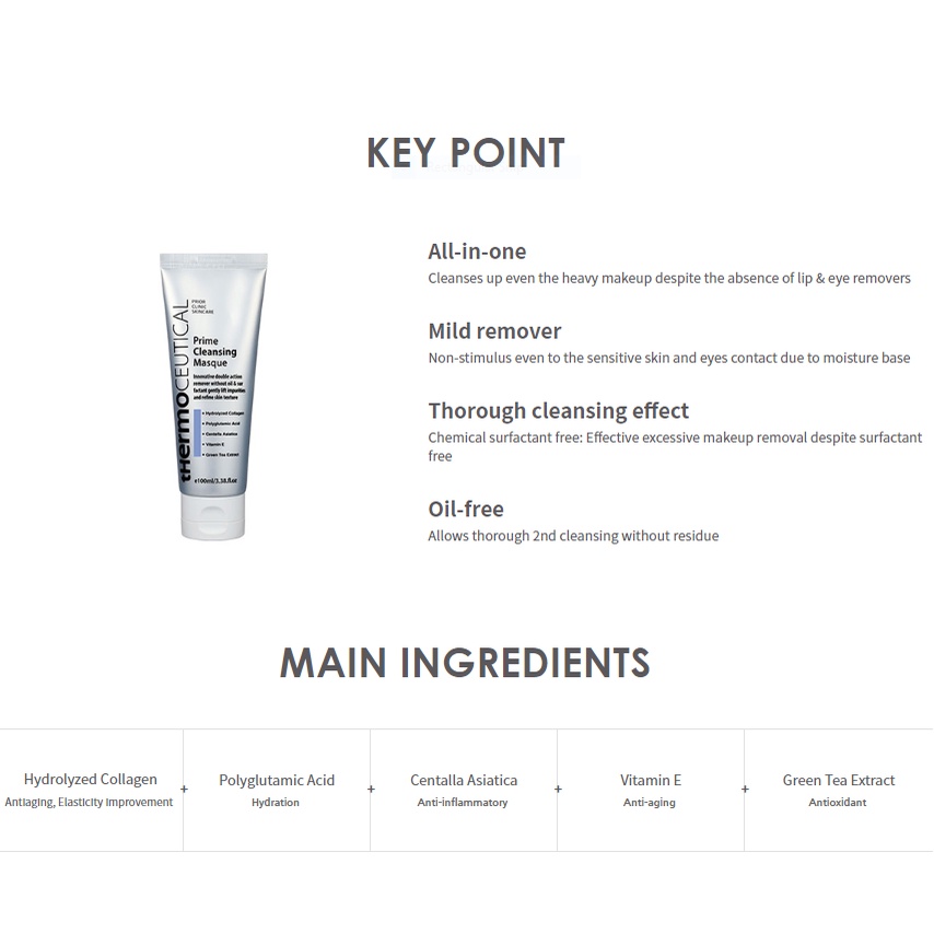 Gel tẩy trang #thermoCEUTICAL ##Prime_Cleansing_Masque