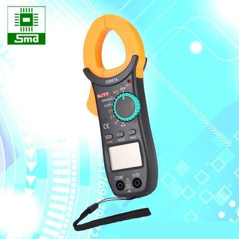 Ampe kìm kẹp dòng NJTY 3266TA  3266TD 3266 TD TA đo điện áp AC/DC, đo dòng AC đồng hồ điện tử đo điện vạn năng