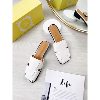 Giày sục nữ đế 3cm bít mũi