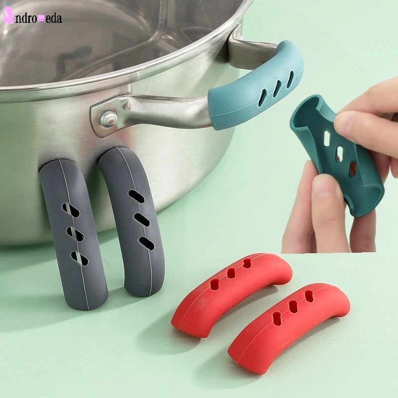 Set 2 Găng Tay Silicone Chống Trượt Chịu Nhiệt Dùng Cho Lò Vi Sóng