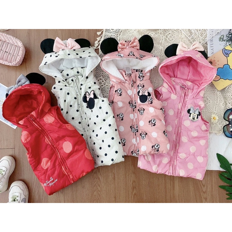 Áo phao gile micky dư xịn 12m-6y