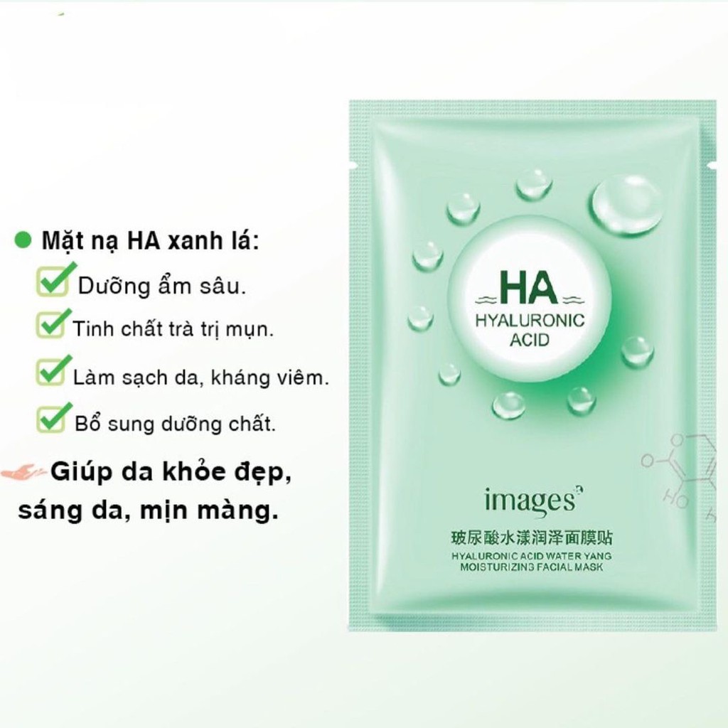 Mặt Nạ 💖𝑭𝒓𝒆𝒆𝒔𝒉𝒊𝒑💖 Mask HA - Mặt Nạ Giấy Cấp Ẩm Dưỡng Trắng Images | Thế Giới Skin Care