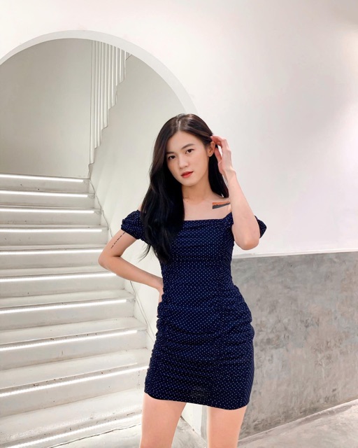 SALE 99K / Đầm nhún trễ vai Mia 2in1 | BigBuy360 - bigbuy360.vn