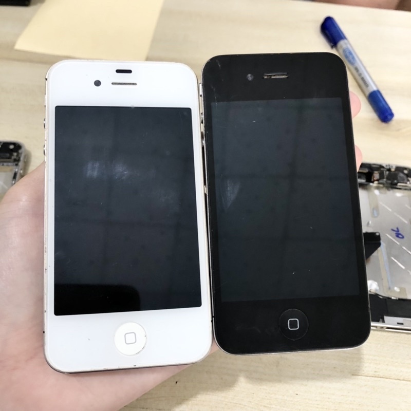 Màn Hình IP4G/4S ZIN Bóc Máy Liền Khung .
