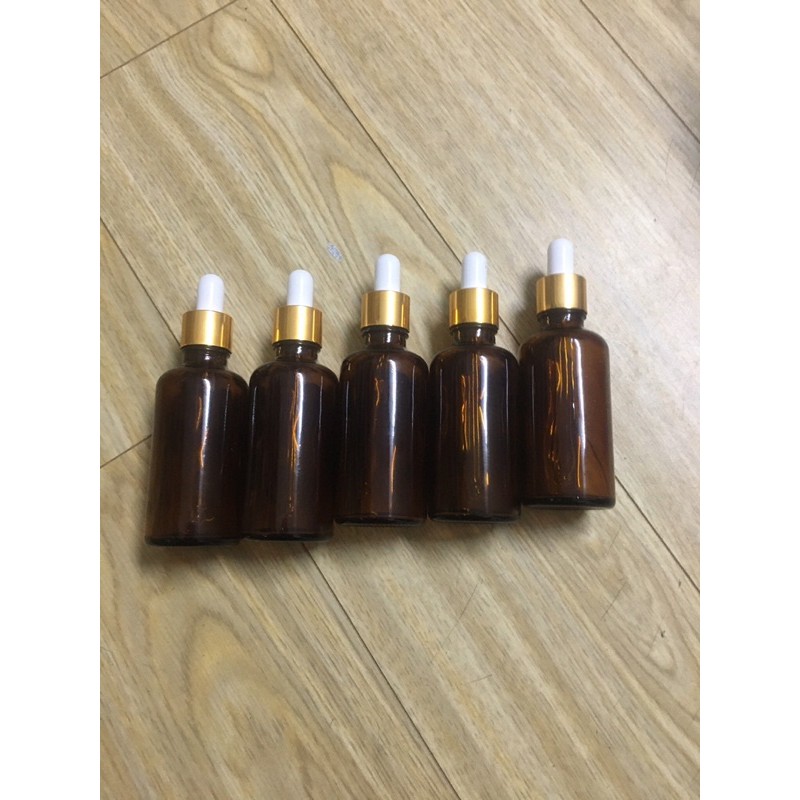 Lọ chiết nắp bóp 100ml - Màu Nâu