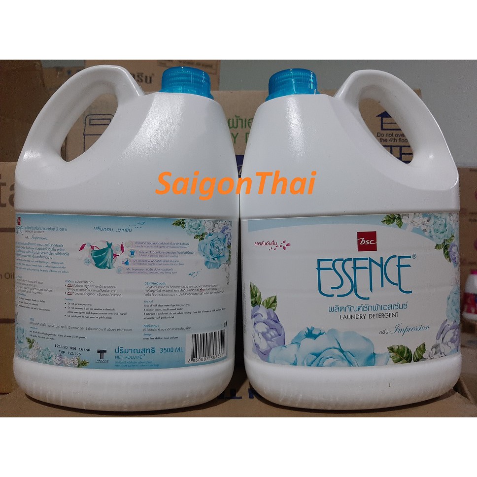 (SGT) Nước giặt đậm đặc Essence (có 3 màu) 3500 ml (can 3.5L)