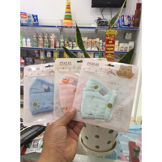👩‍🍳khẩu trang cao cấp sợi tre 6 lớp dạng rút dây cho bé (JGG BABY)