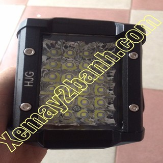 Đèn trợ sáng xe máy | Đèn Trợ Sáng Vuông 20 bóng Led
