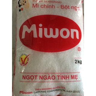 Bột ngọt (mì chính) Miwon 2kg cánh L