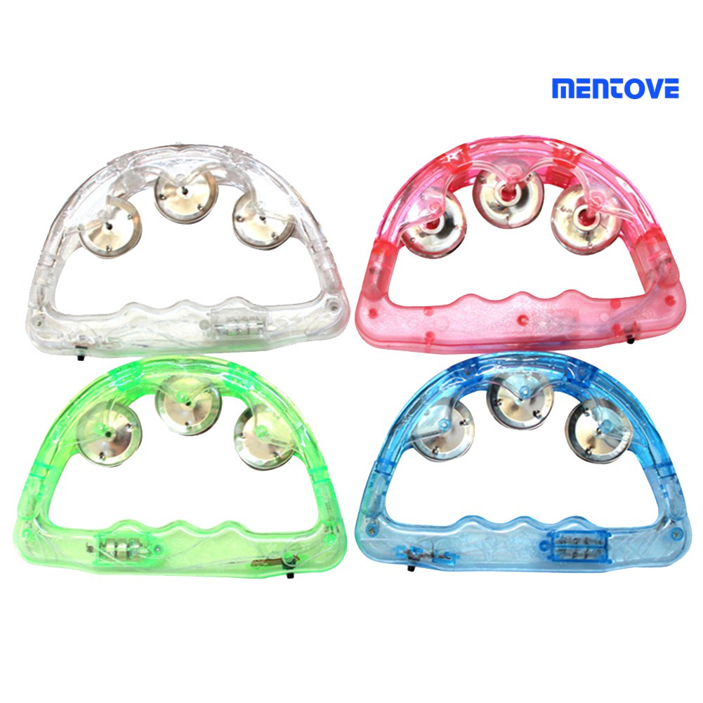 Trống Lục Lạc Có Đèn Led Đồ Chơi Cho Bé