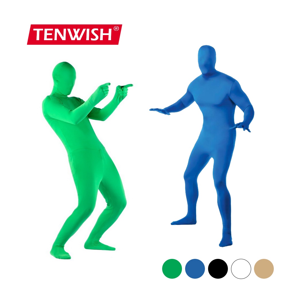 Đồ liền thân co giãn màu xanh lá hóa trang nhân vật Chroma