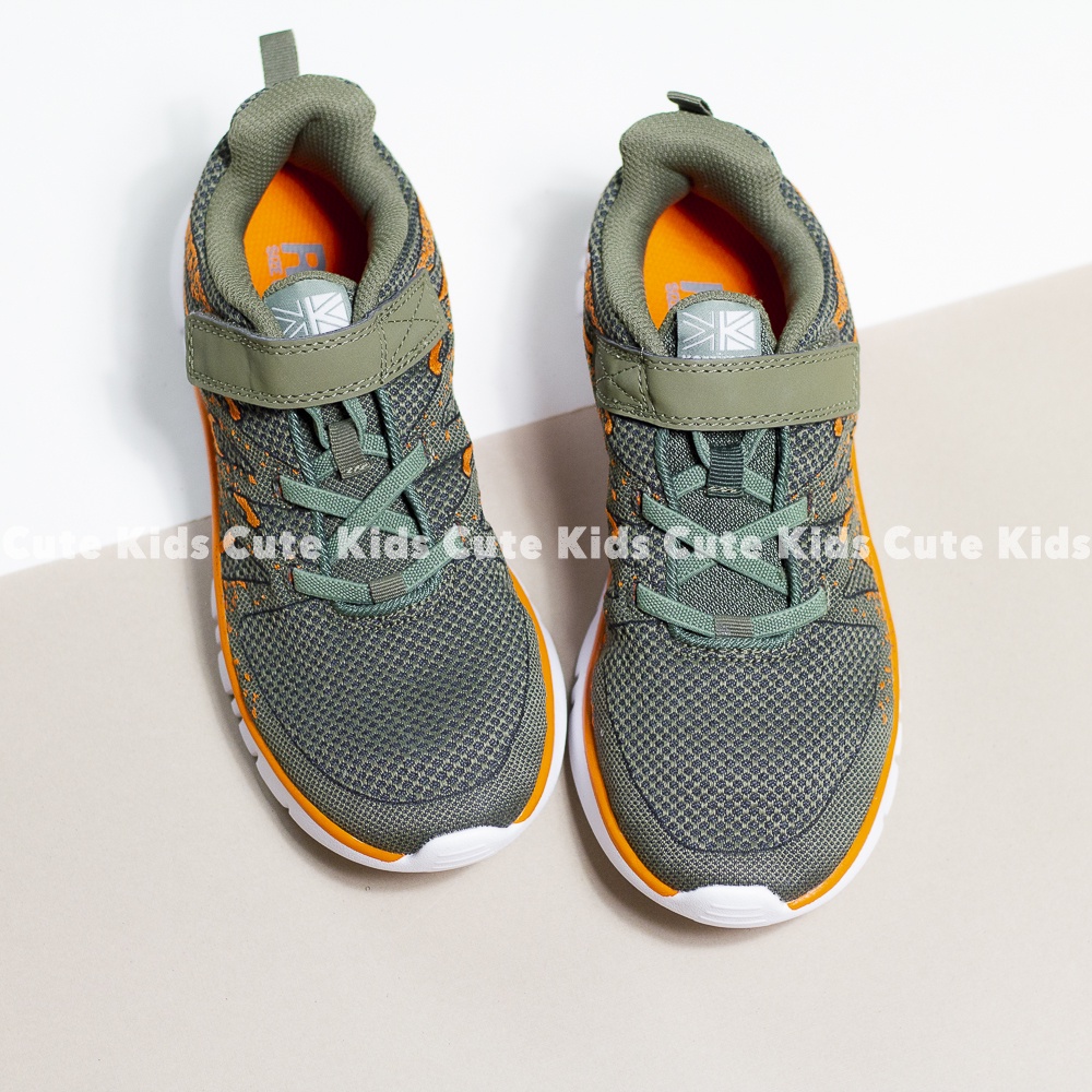 Giày Bé Trai Skechers - Rêu cam