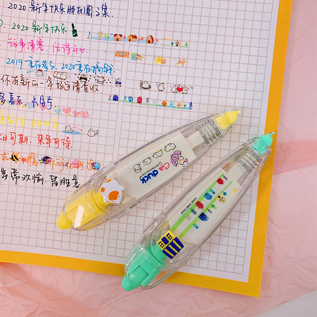 Băng keo dán trang trí sổ tay kiểu hoạt hình dễ thương