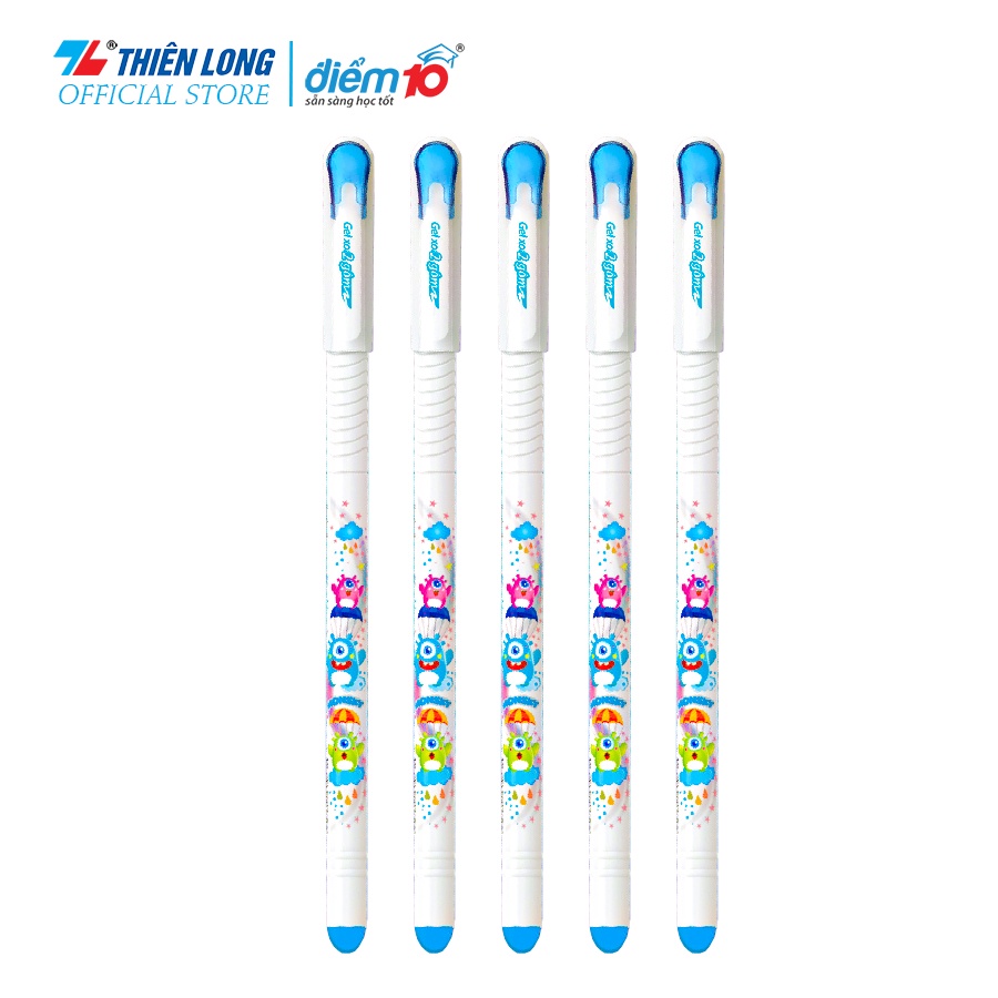 Bút gel xóa được Thiên Long Điểm 10 TP-GELE002- 3 màu mực