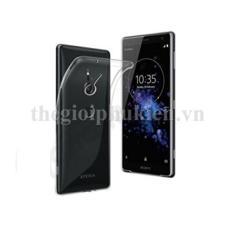Ốp kungw dẻo silicon trong suốt cho sony XZ 3 tặng kính cường lực