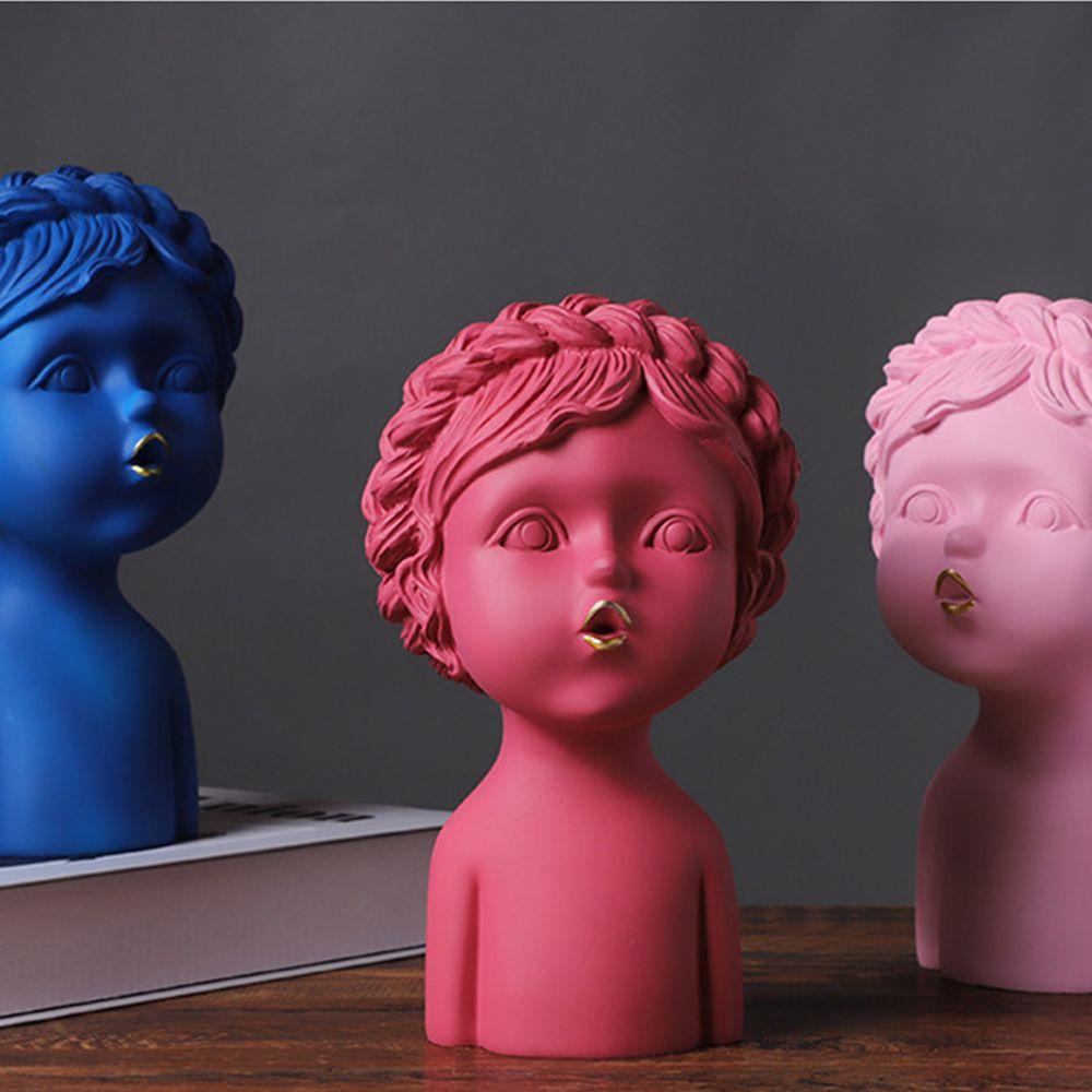 Tượng Nhựa Hình Cô Gái Trang Trí Sân Vườn