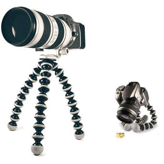 Chân máy ảnh Nhện - Bạch tuộc loại To và Siêu to dùng cho máy ảnh nặng - Tripod Tặng kẹp điện thoại