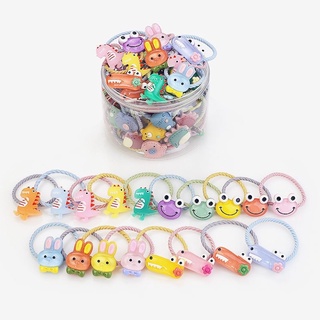 Hộp 30 dây cột tóc nhiều hình cho bé (ảnh thật ở cuối)