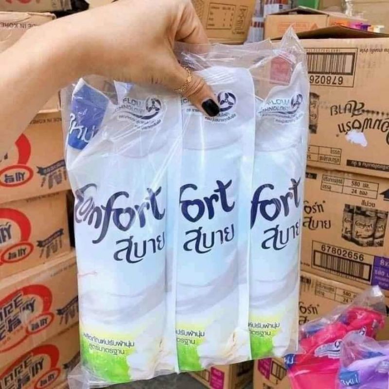 nước xả vải comfor thái 580ml chính hãng(giao màu ngẫu nhiên)