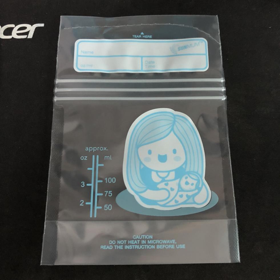 Bán lẻ túi trữ sữa đựng sữa Sunmum Thái Lan