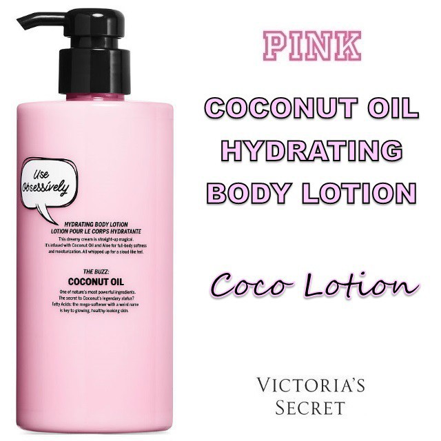 Dưỡng thể giữ ẩm da Victoria's Secret PINK Coco Lotion hydrating body lotion 414ml (Mỹ)