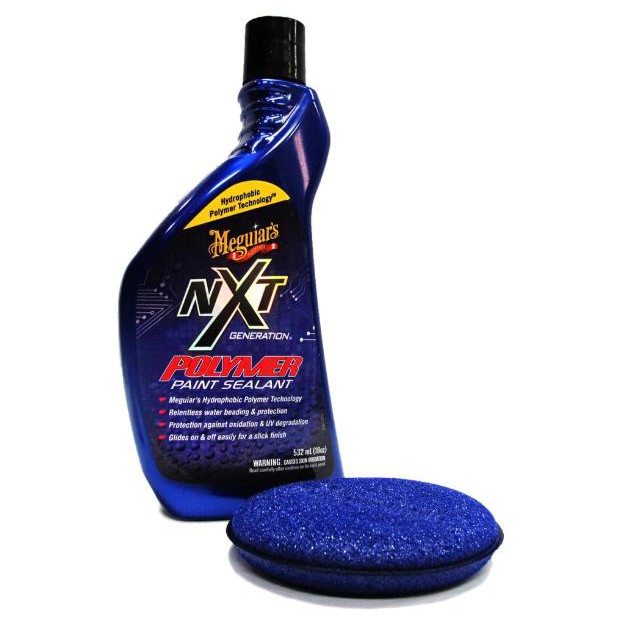 Meguiar's Sản phẩm bóng sơn công nghệ Polymer dòng NXT - NX Polymer Paint Sealant, 532 ml, G30118