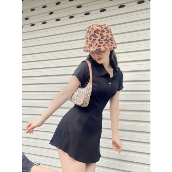 ĐẦM MIDI POLO xòe