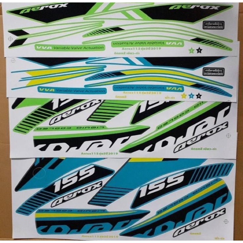Tem dán xe NVX - TS000210