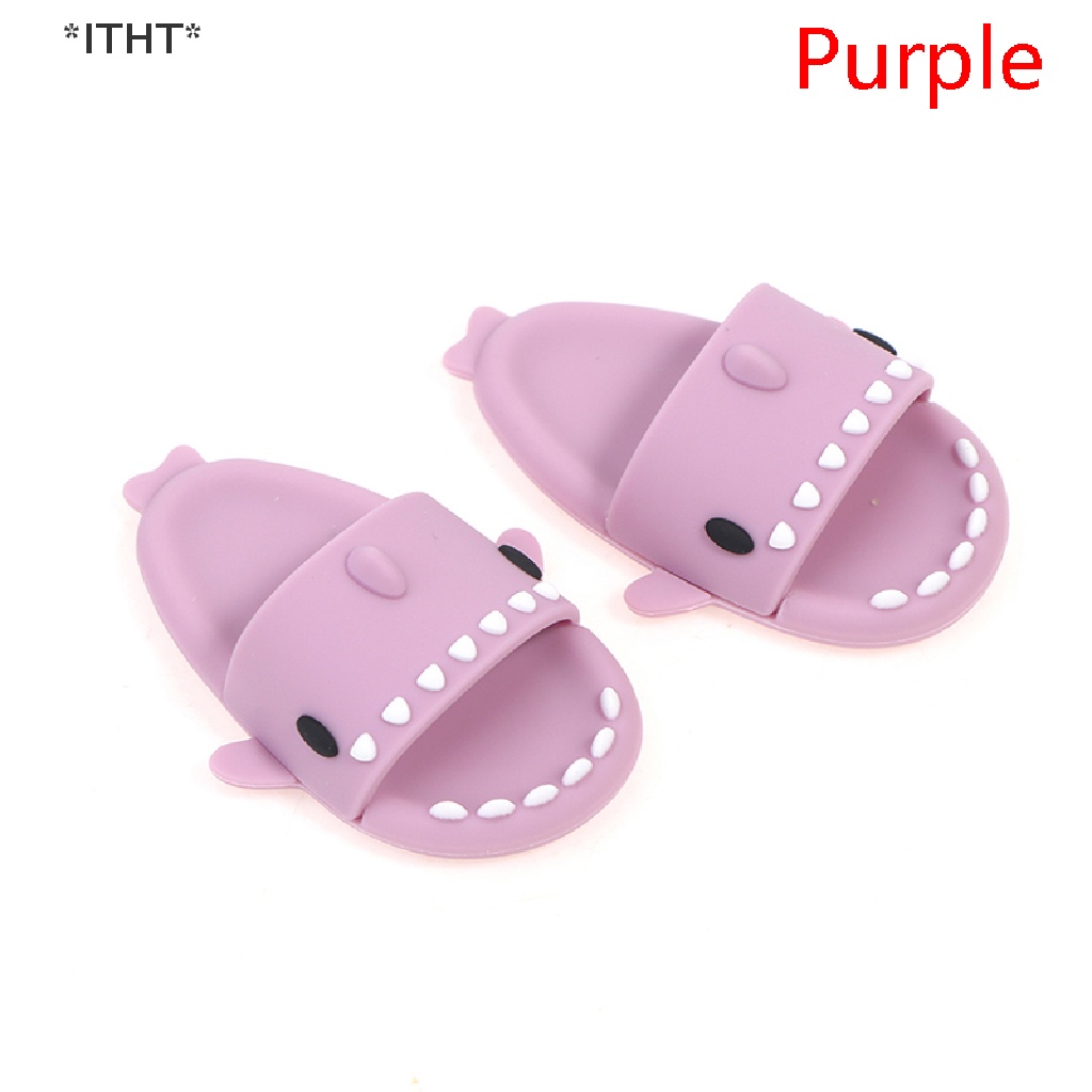 1 Đôi Giày Hình Cá Mập Cho Búp Bê 3 * 4.6cm 1 / 6BJD