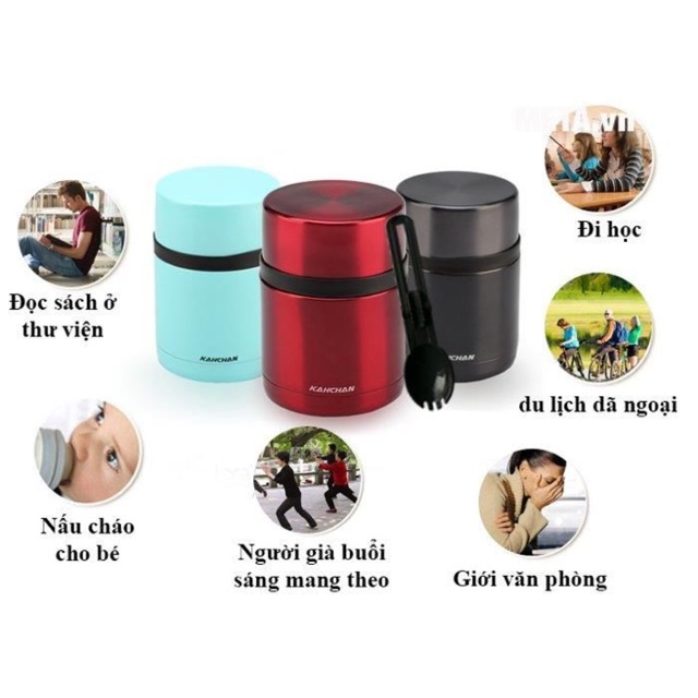 Bình ủ cháo không điện cao cấp