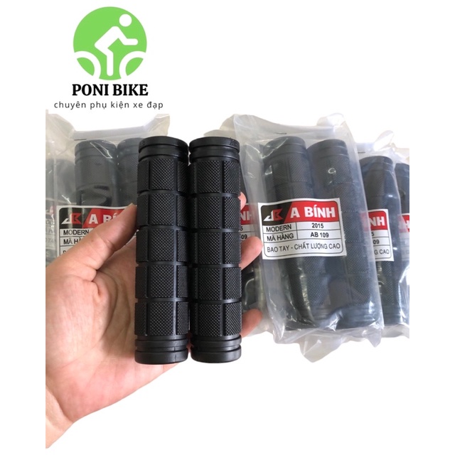CẶP TAY NẮM XE ĐẠP - BỌC TAY NẮM XE ĐẠP A Bính- Tay cầm ghi đông xe đạp thể thao bằng cao su cao cấp