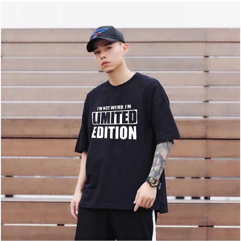 Áo thun nam nữ unisex LIMITED EDITION In Black - Giá sỉ Unisex