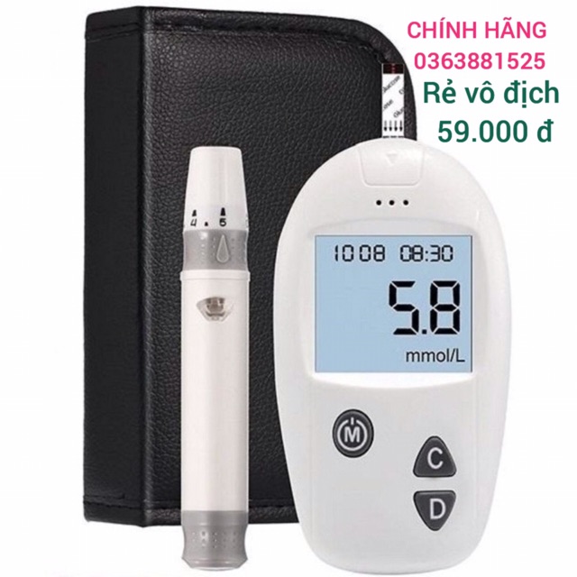 Máy đường huyết Safe Accu Sinocare SIÊU RẺ