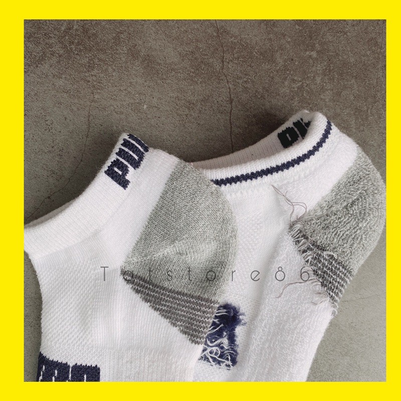 Tất thể thao -cổ ngắn nam nữ PUMA Vớ nữ cổ ngắn khử mùi thấm mồ hôi TT13