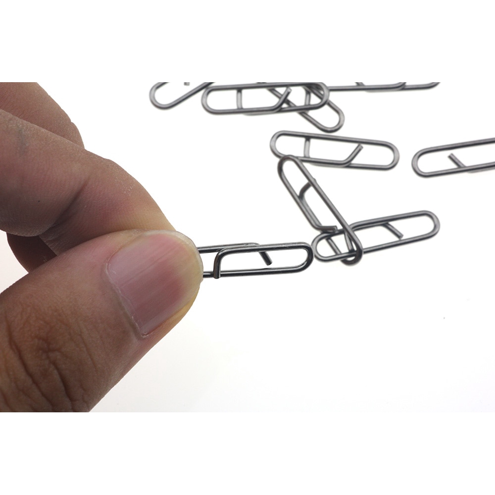 Set 50 Kẹp Mắt Cá Bằng Thép Không Gỉ