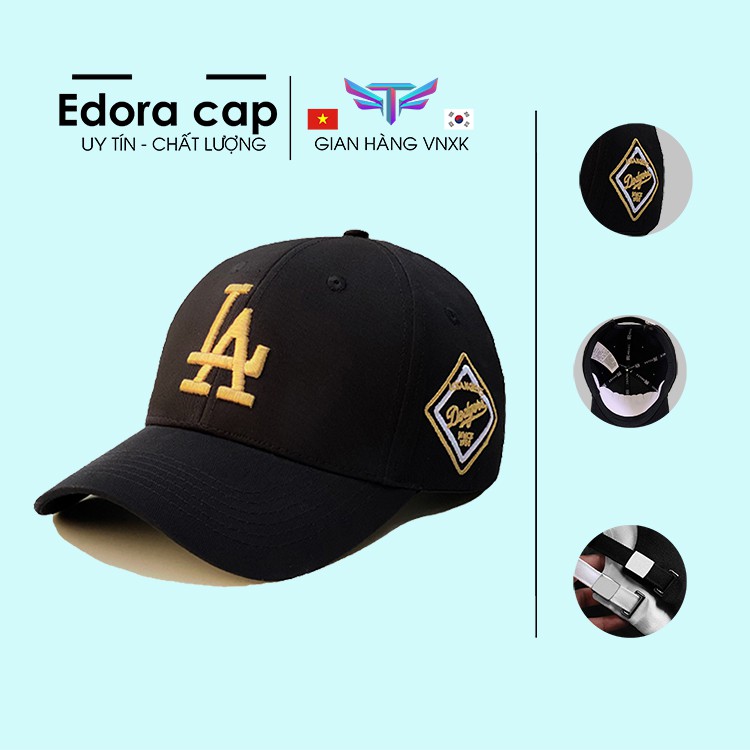 Nón kết Mũ lưỡi trai LA logo cạnh full hộp full size