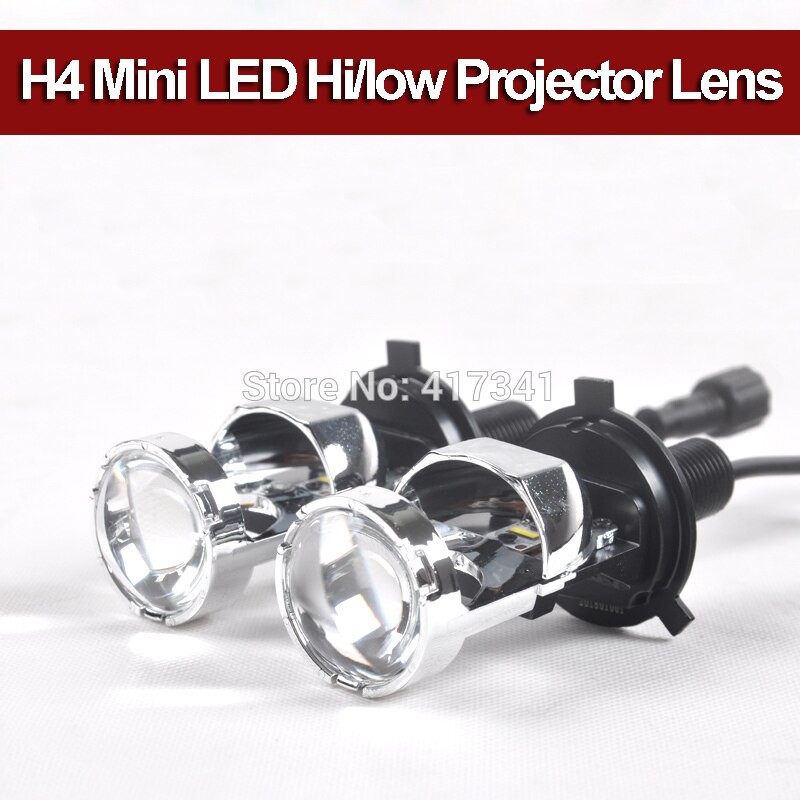 BI LED MINI H4 PROJECTOR LENS